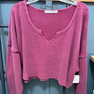 Altr’d state cropped thermal NWT